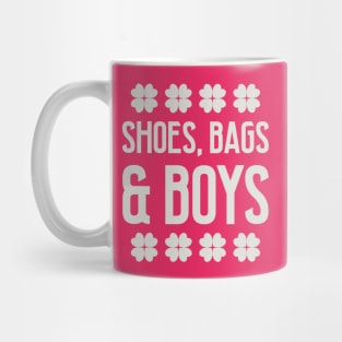 Shoes, bags and boys Mug